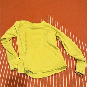Eddie Bauer First Ascent Grid Fleece Hi Viz Long Sleeve Women's Top